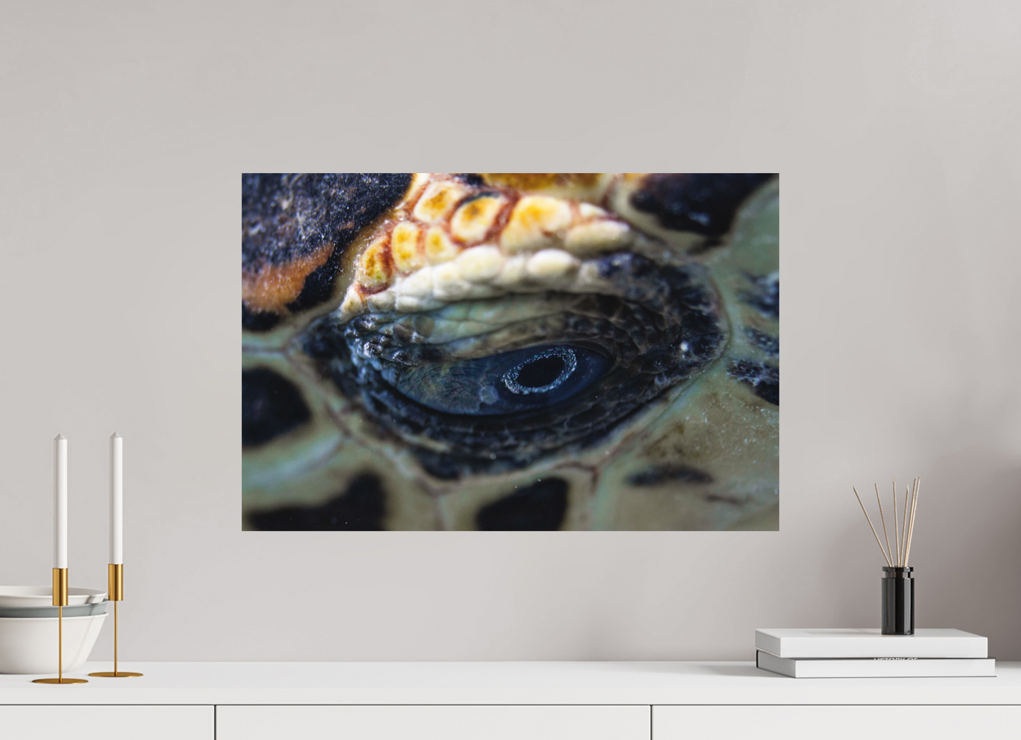 60 x 40 cm, Hahnemühle Photo Rag Ultra Smooth no frame Eye of the Reef