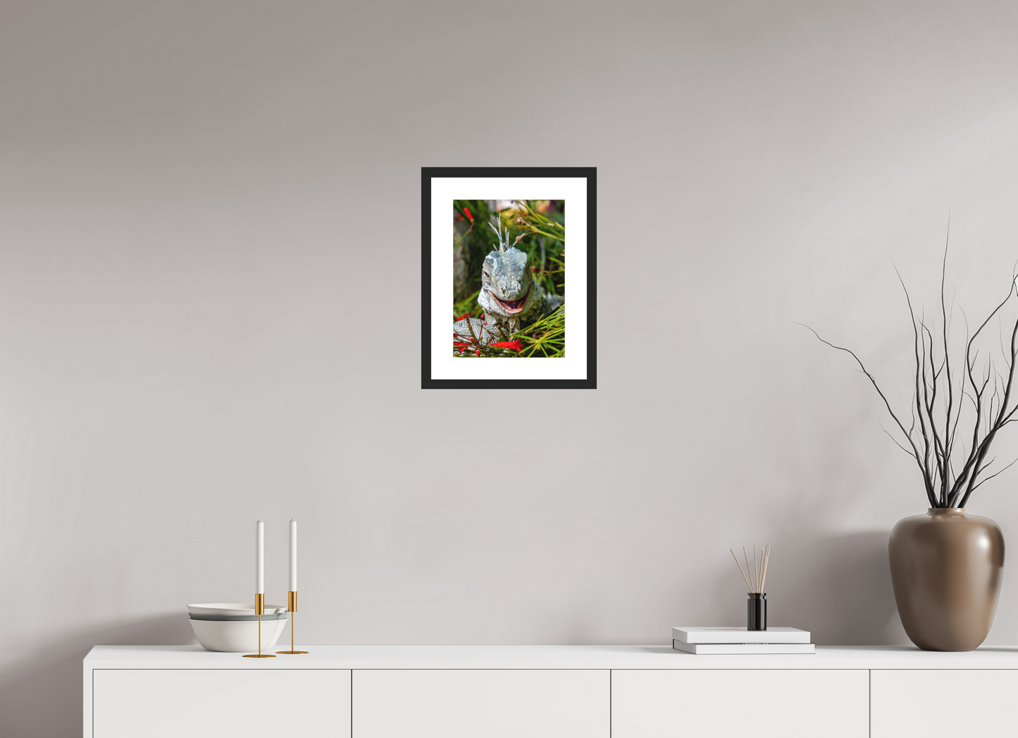 25 x 35 cm, Framed The Friendly Local