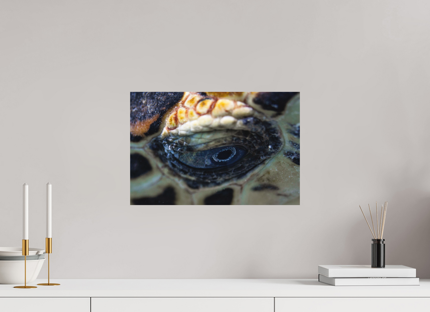 45 x 30 cm, Hahnemühle Photo Rag Ultra Smooth no frame Eye of the Reef