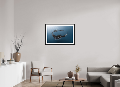 90 x 60 cm, Hahnemühle Photo Rag Ultra Smooth frame Manta Duo