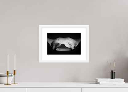 30 x 20 cm, Framed Belly of the Ocean
