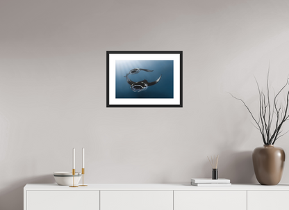45 x 30 cm, Hahnemühle Photo Rag Ultra Smooth frame Manta Duo