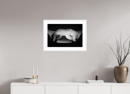 60 x 40 cm, Framed Belly of the Ocean