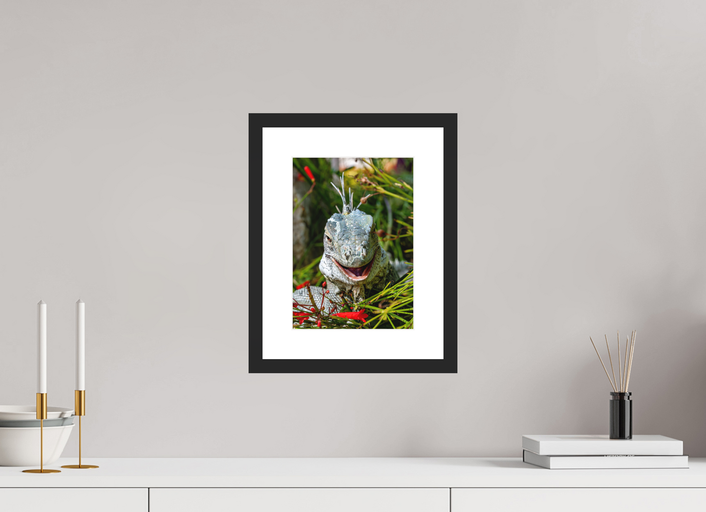 20 x 28 cm, Framed The Friendly Local