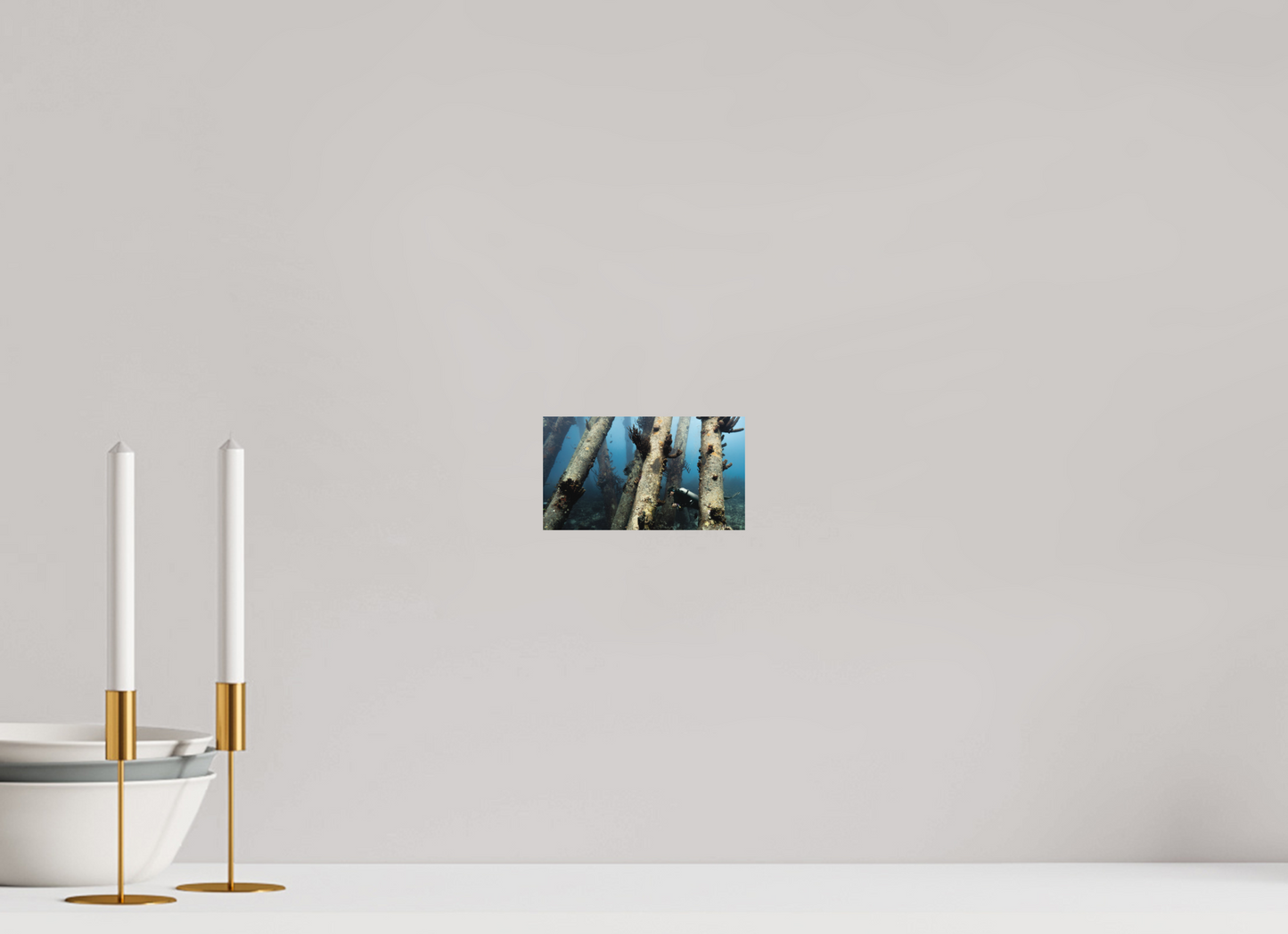 16 x 9 cm, Hahnemühle Photo Rag Ultra Smooth Frameless Through the Pillars