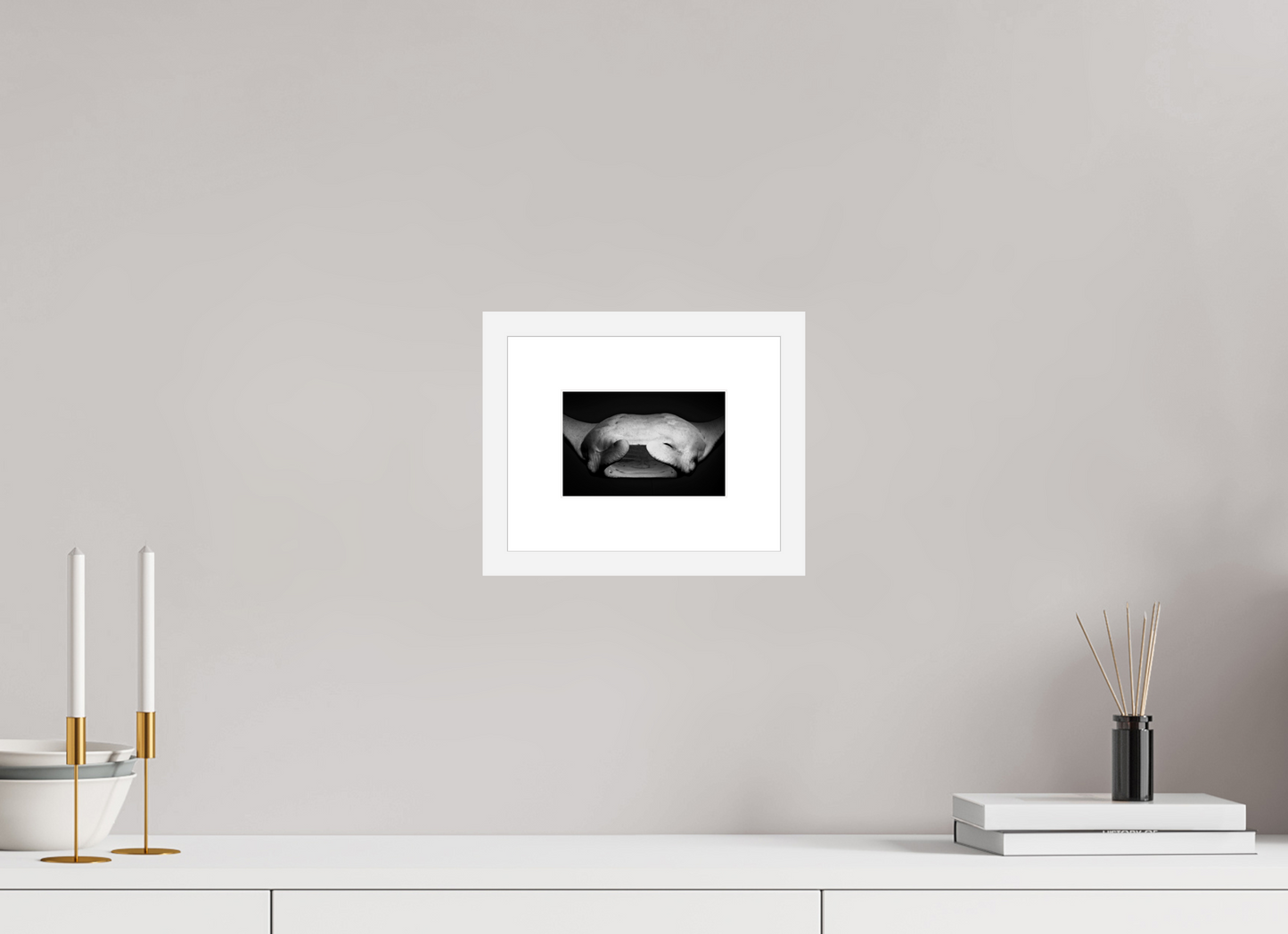 15 x 10 cm, Framed Belly of the Ocean