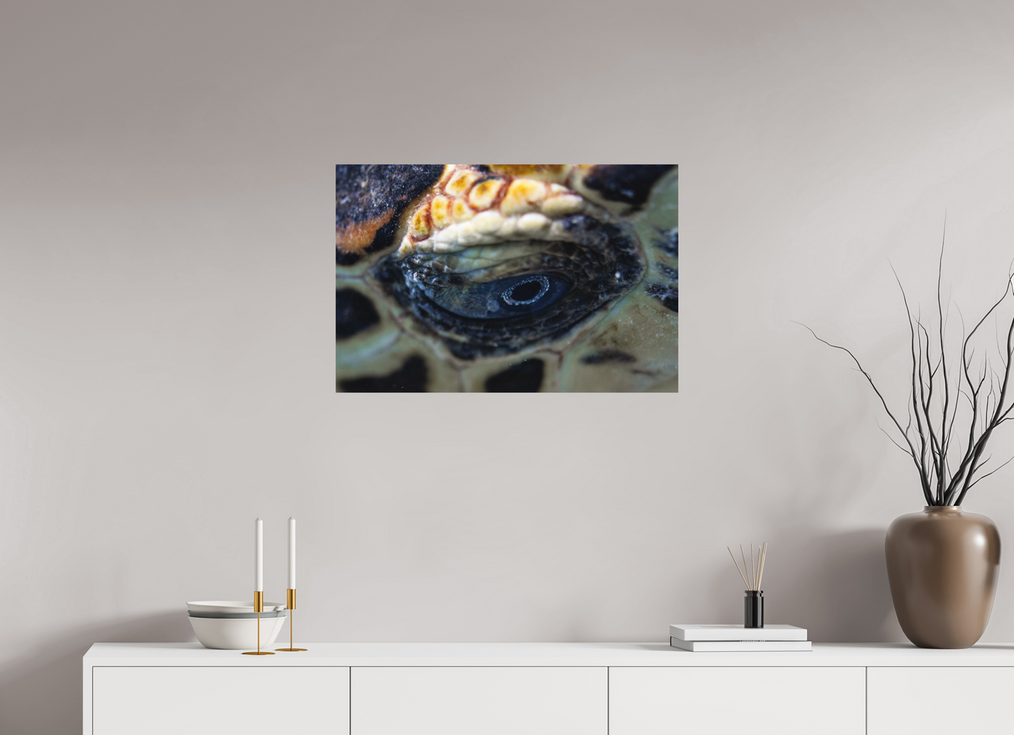 75 x 50 cm, Hahnemühle Photo Rag Ultra Smooth no frame Eye of the Reef