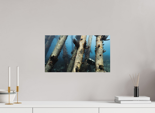 48 x 27 cm, Hahnemühle Photo Rag Ultra Smooth Frameless Through the Pillars
